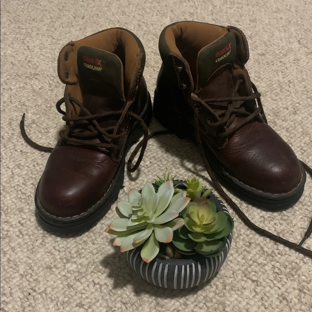 Brahma Dark Brown Leather Boots